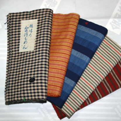 会津もめん 反物