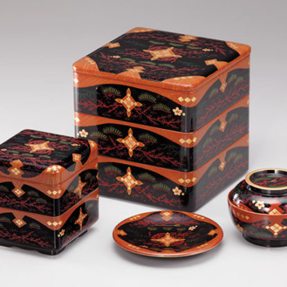 会津漆器 会津絵シリーズ